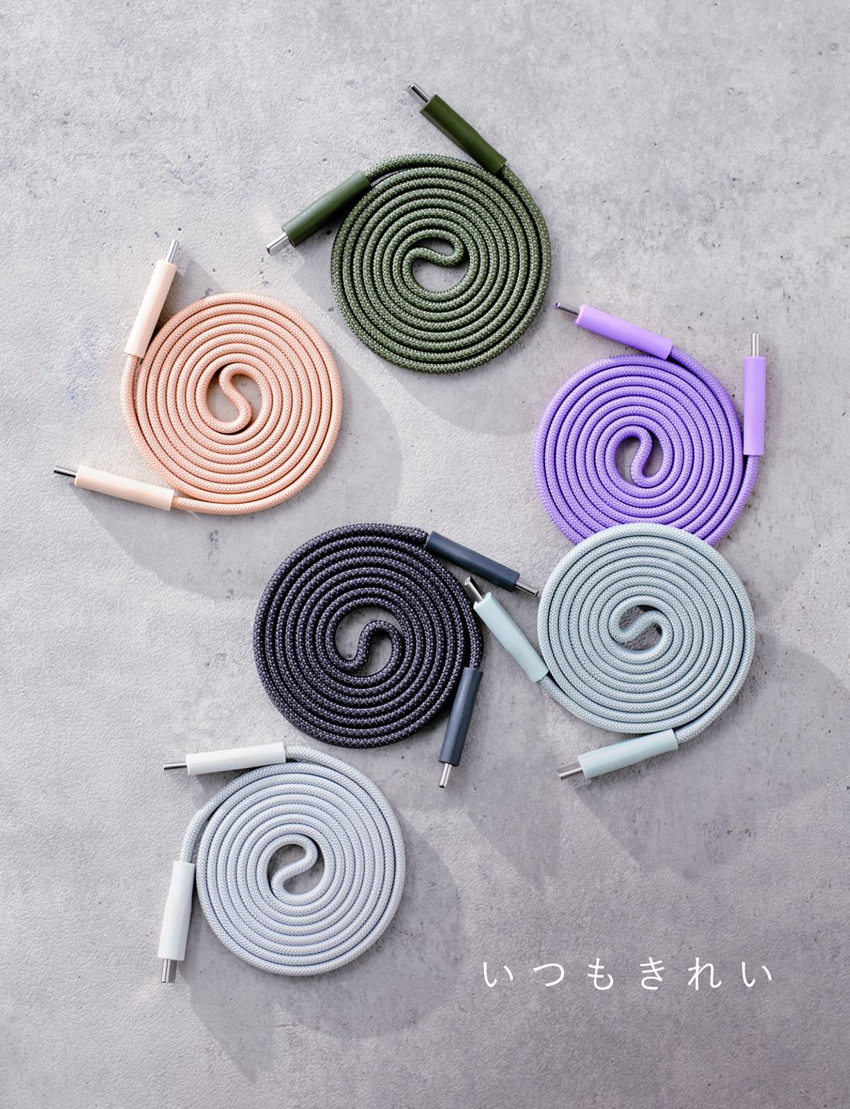 CIO Flat Spiral Cable CtoC 1m